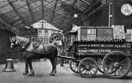 LandNWR Co, Camden Station, Camden, London. c.1905.